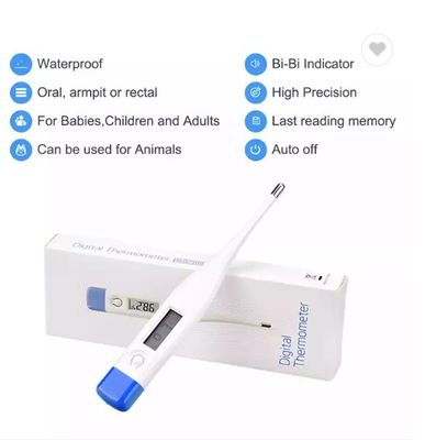 Elektroniczny cyfrowy termometr doustny Wodoodporny termometr doustny