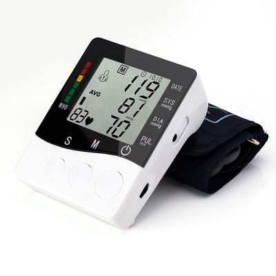 Cyfrowy mankiet do pomiaru ciśnienia krwi na ramieniu LCD Cyfrowy górny monitor OEM ODM BP