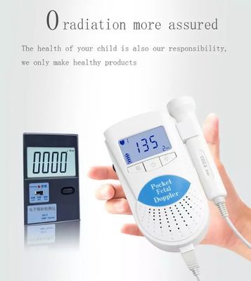 Heartbeat Baby Monitor Kieszonkowy Inteligentny Monitor Dopplera Płodu