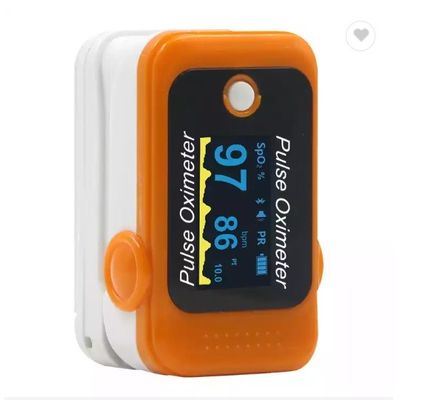 Dorosły pediatryczny pulsoksymetr dla noworodków akumulatorowy ręczny pulsoksymetr Bluetooth na palec