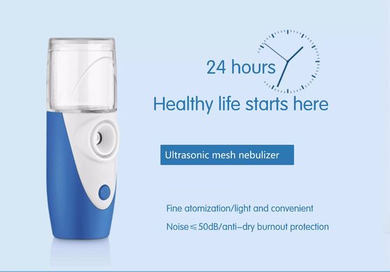 Przenośny nebulizator astmy Ręczny nebulizator ultradźwiękowy z małą siatką