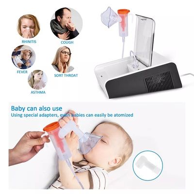 Medyczny dorośli dziecko przenośny nebulizator bezgłośny inhalator dla niemowląt nebulizator sprężarki