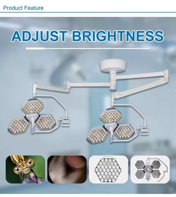 Dostosuj temperaturę barwową Wysokiej jakości bezcieniowa lampa chirurgiczna Lampa sufitowa LED
