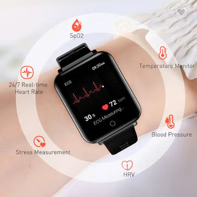 Cyfrowy nieinwazyjny glukometr do pomiaru poziomu cukru we krwi Monitor Smartwatch na rękę