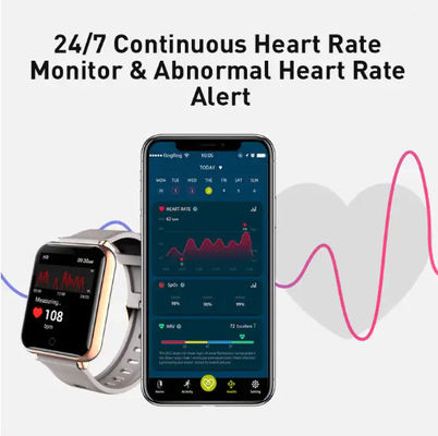 Cyfrowy nieinwazyjny glukometr do pomiaru poziomu cukru we krwi Monitor Smartwatch na rękę