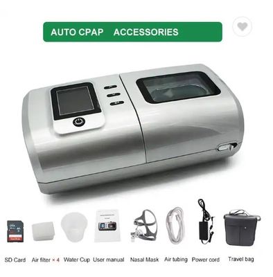 Maszyna Bipap Bezdech senny Automatyczna maszyna CPAP Elektryczny plastik Ce Szary do domu