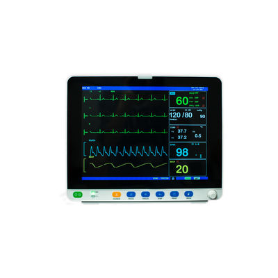 Vital Signs Patient Monitor 15-calowy wieloparametrowy medyczny ICU Przyłóżkowy Nibp SPO2 Ecg