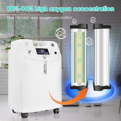 Nebulizator Respironics Generator tlenu Wytwarzanie 10 l Wysoki przepływ 5 l 10 litrów