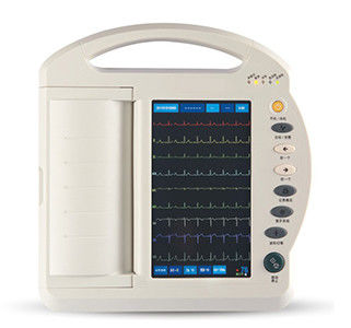 12-kanałowy 7-calowy ekran dotykowy Maszyna EKG Elektrokardiograf Standard 12 odprowadzeń
