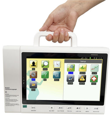 Ekran dotykowy bezprzewodowa sonda Ctg Machine Monitor macierzystego płodu